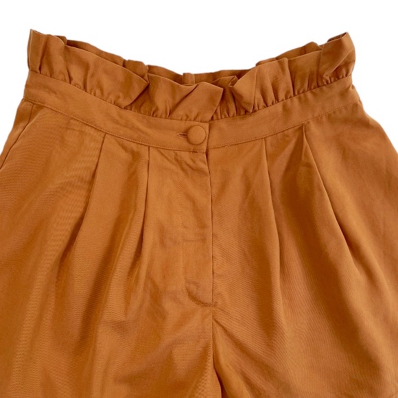 Lovers + Friends Paperbag Tati Shorts Rust Medium - Picture 5 of 13